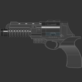 Mark IV Uni-Teba High Yield Blaster Pistol - STL FILES