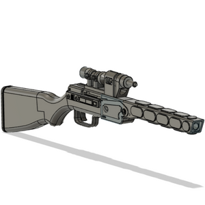 PPS-H Blaster Rifle 3D printed kit