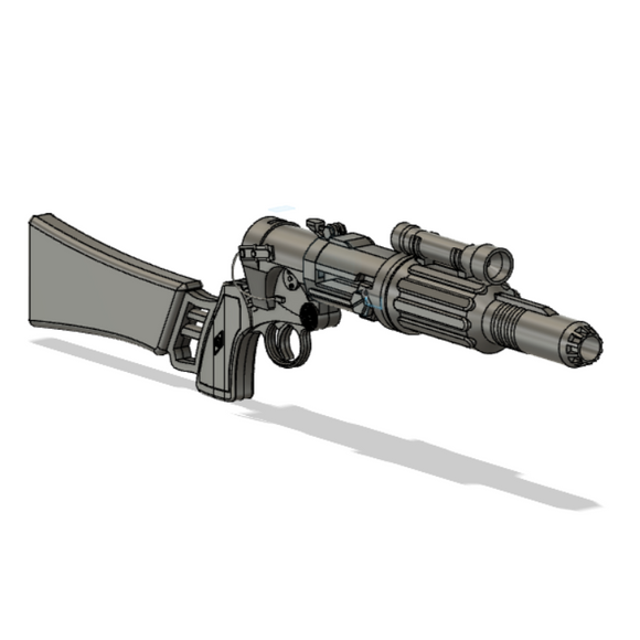 WWS-4 Blaster Rifle 3D printed kit