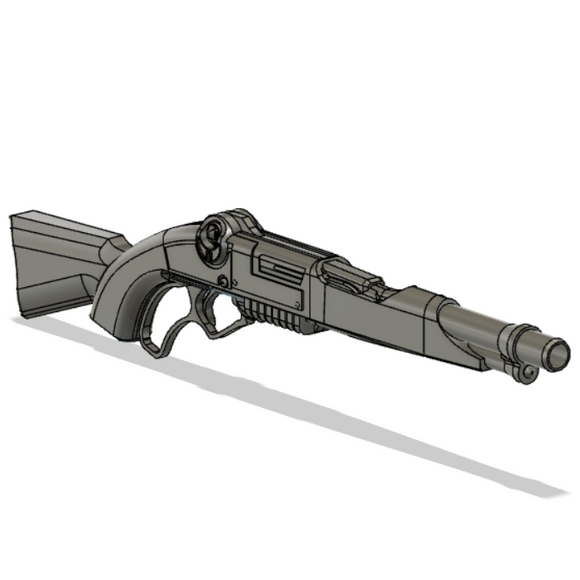 LS-55 Blaster Rifle - Mare's Leg version 3D printed kit