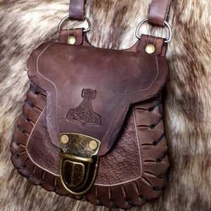 Leather Norse Hip Pouch